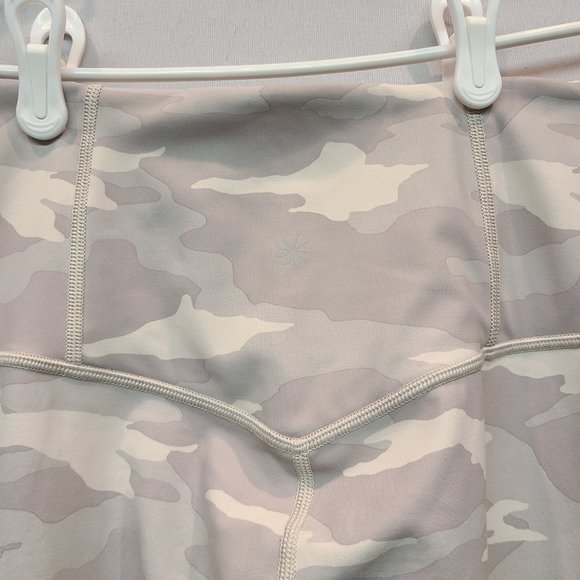 Athleta Leggings Elation Tight High Rise Camo Print Gray Womens Small - Picture 3 of 7